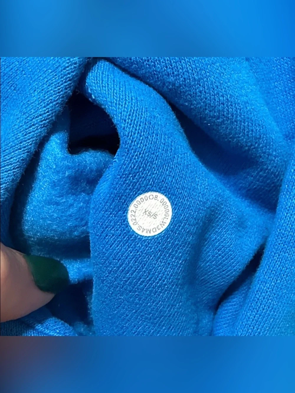 Lululemon Scuba Oversized Half-Zip Hoodie – Poolside Blue (XS/S)